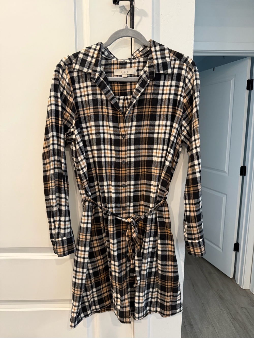Plaid Loft Dress